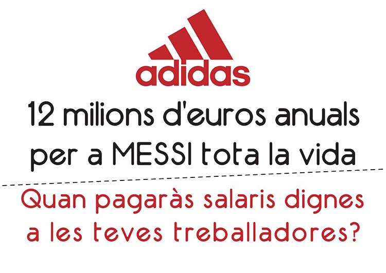 Denuncien situacions d’esclavatge en fàbriques proveïdores d’Adidas a Argentina