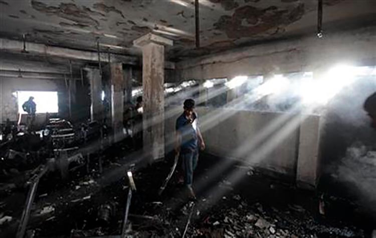 Crema una fàbrica proveïdora d'Inditex i deixa 7 mortes a Bangla Desh