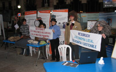Performance sobre els drets laborals a Tarragona