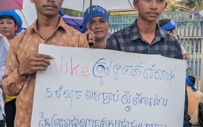 Grups de drets humans demanen a Nike que pressioni el seu proveïdor Ramatex perquè repagui els abusos comesos en la seva cadena de subministrament a Cambodja